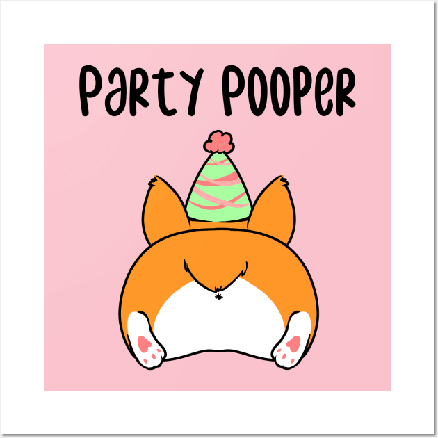 Party Pooper Wall Art by IlanB